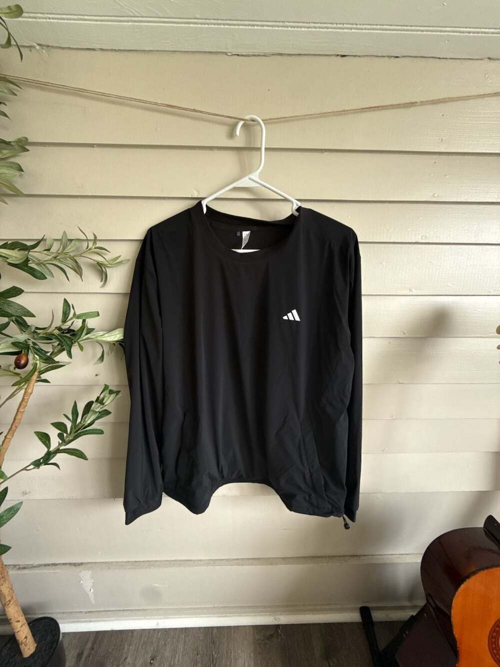 Adidas Ultimate365 Tour Crew Sweatshirt Black